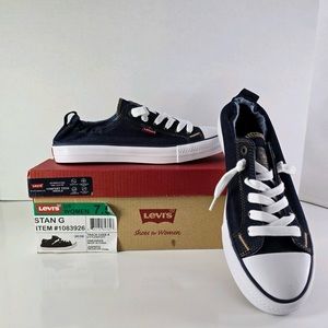 Levi’s Stan G Canvas Blue Denim Womans Sneakers